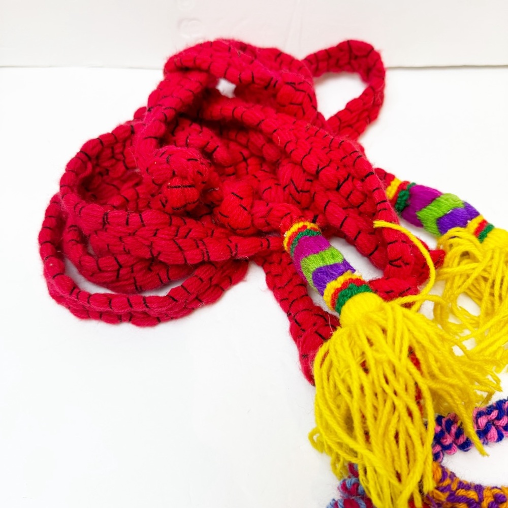 Vintage | Nepal Turkmen Tassel Belt - image 3